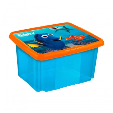 Box na hračky Hľadá sa Dory 24 l - modrý