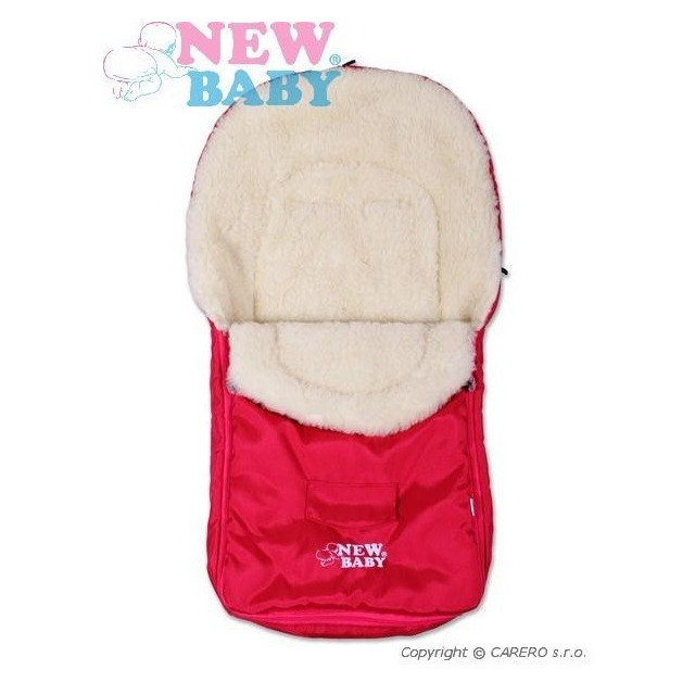 Zimný fusak New Baby Classic Wool violet