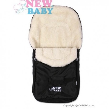 Zimný fusak New Baby Classic Wool violet