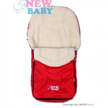 Zimný fusak New Baby Classic Wool violet