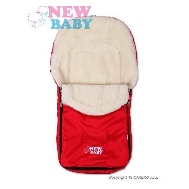 Zimný fusak New Baby Classic Wool violet