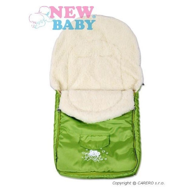 Zimný fusak New Baby Classic Wool violet