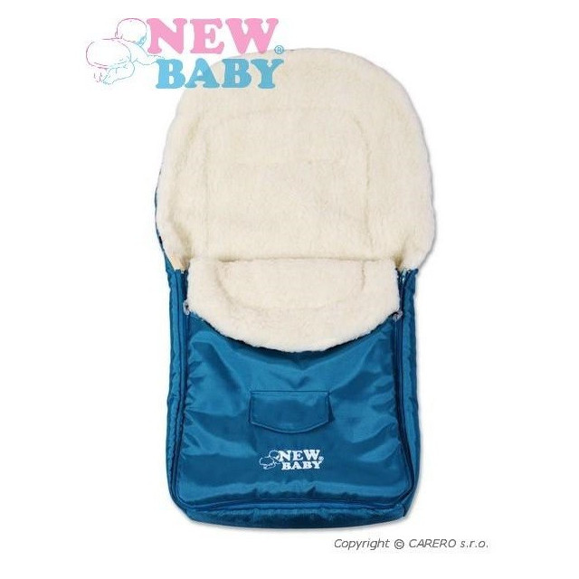 Zimný fusak New Baby Classic Wool violet