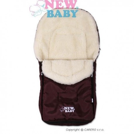 Zimný fusak New Baby Classic Wool violet