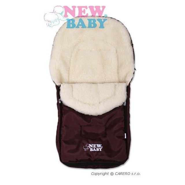 Zimný fusak New Baby Classic Wool violet