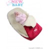 Zimný fusak New Baby Classic Wool violet