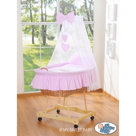 Prútený kôš pre bábätko Sovička