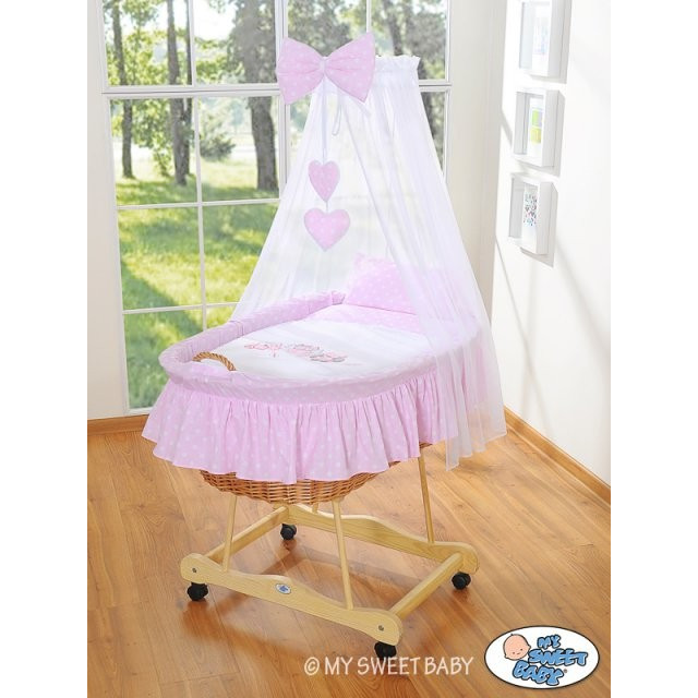 Prútený kôš pre bábätko Sovička