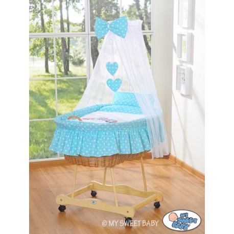 Prútený kôš pre bábätko Sovička