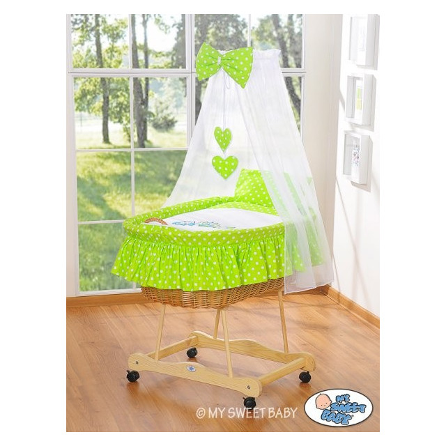 Prútený kôš pre bábätko Sovička