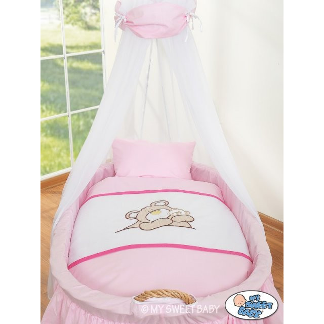 Prútený kôš pre bábätko Sovička