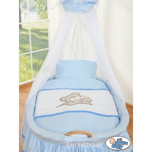 Prútený kôš pre bábätko Sovička