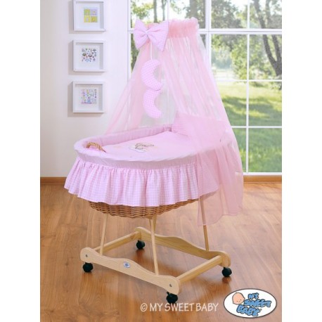 Prútený kôš pre bábätko Sovička