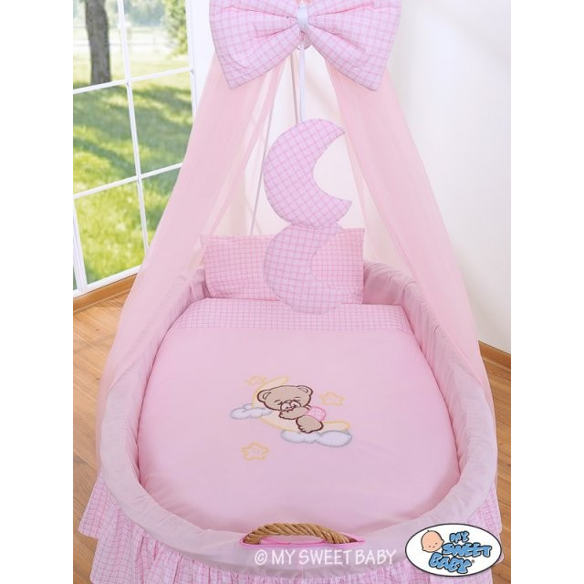 Prútený kôš pre bábätko Sovička