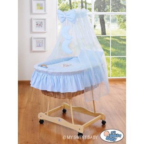 Prútený kôš pre bábätko Sovička