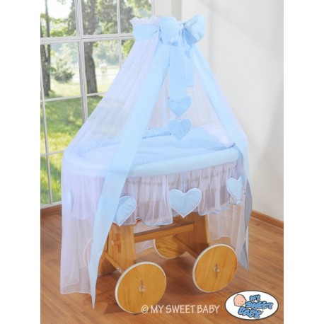 Prútený kôš pre bábätko DELUXE BELLAMY