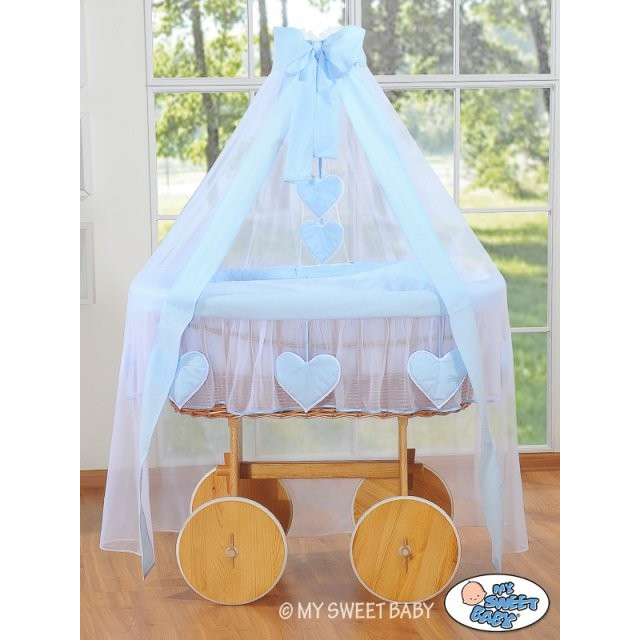 Prútený kôš pre bábätko DELUXE BELLAMY