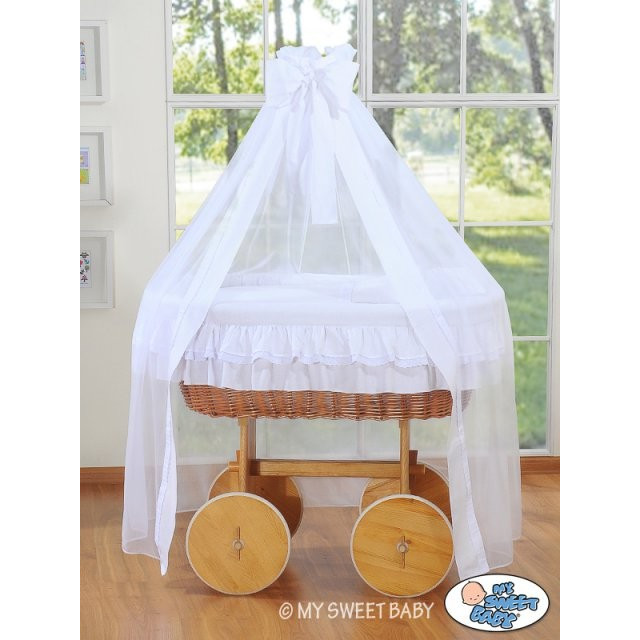 Prútený kôš pre bábätko DELUXE BELLAMY