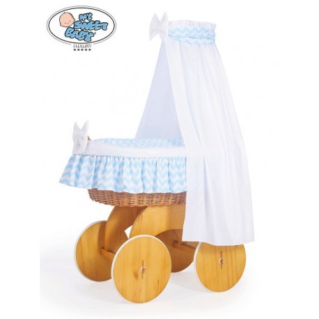 Prútený kôš pre bábätko DELUXE BELLAMY