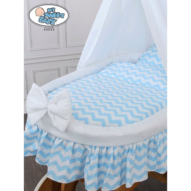 Prútený kôš pre bábätko DELUXE BELLAMY