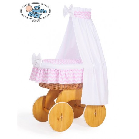 Prútený kôš pre bábätko DELUXE BELLAMY