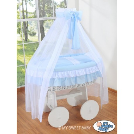 Prútený kôš pre bábätko DELUXE BELLAMY