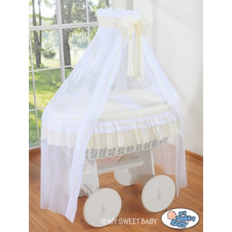 Prútený kôš pre bábätko DELUXE Little Angel