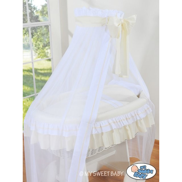 Prútený kôš pre bábätko DELUXE Little Angel