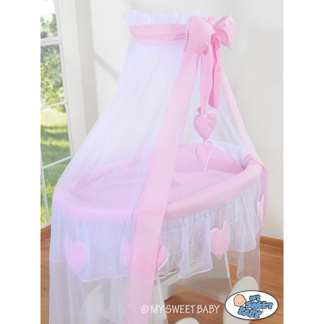 Prútený kôš pre bábätko DELUXE AMELIA