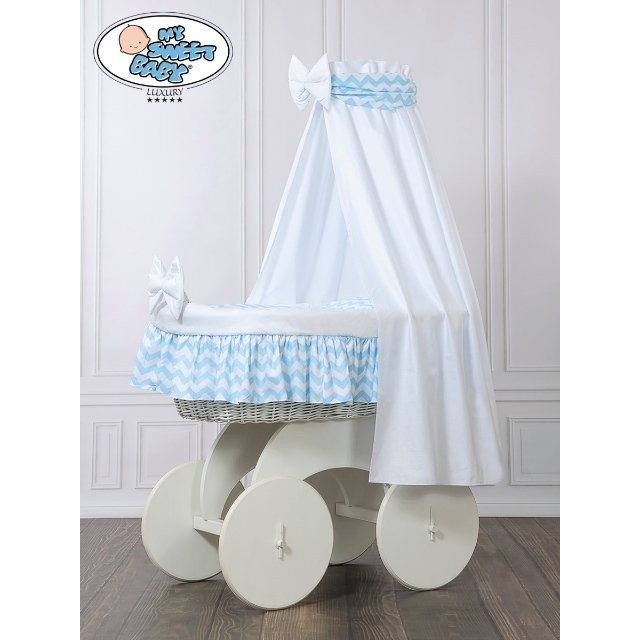 Prútený kôš pre bábätko Luxury HANNAH