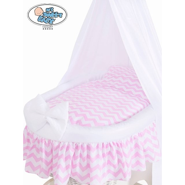 Prútený kôš pre bábätko Luxury HANNAH