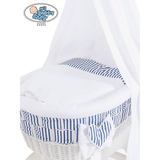 Prútený kôš pre bábätko Luxury HANNAH