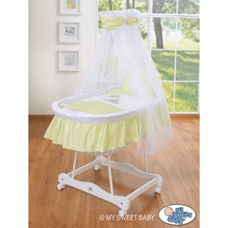 Prútený kôš pre bábätko Oslík Luky