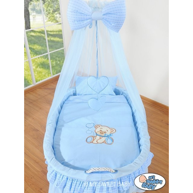 Prútený kôš pre bábätko Oslík Luky