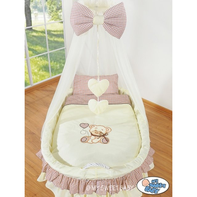 Prútený kôš pre bábätko Oslík Luky