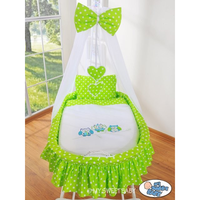 Prútený kôš pre bábätko Oslík Luky