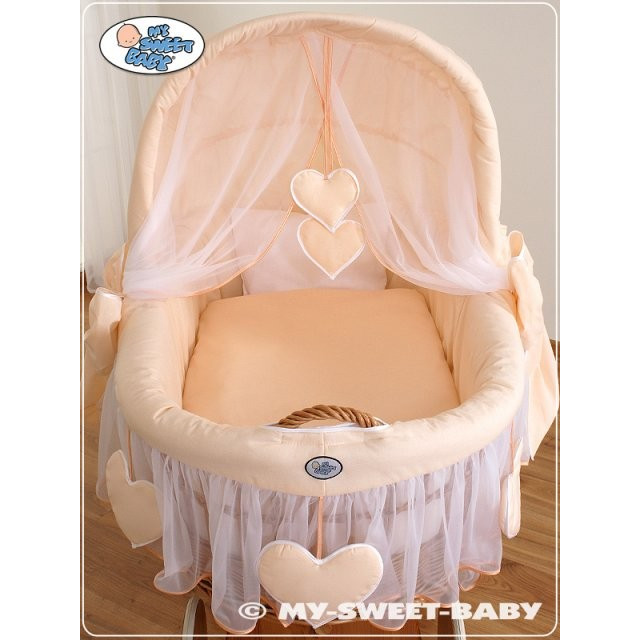 Prútený kôš Srdiečka