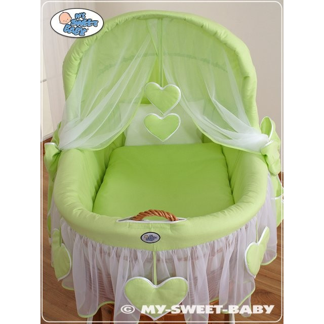 Prútený kôš Srdiečka