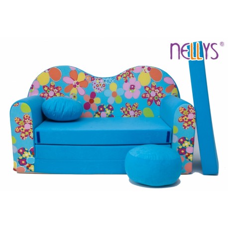 Rozkladacia sedačka tvarovaná Kvietok