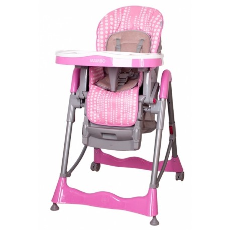 Jedálenský stoliček Mambo Pink