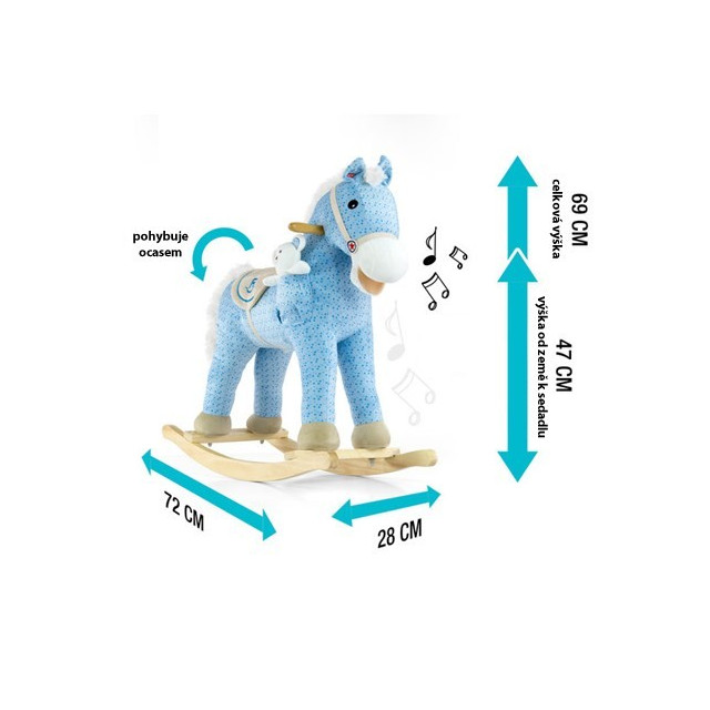 Hojdací koník Milly Mally Pony Figaro