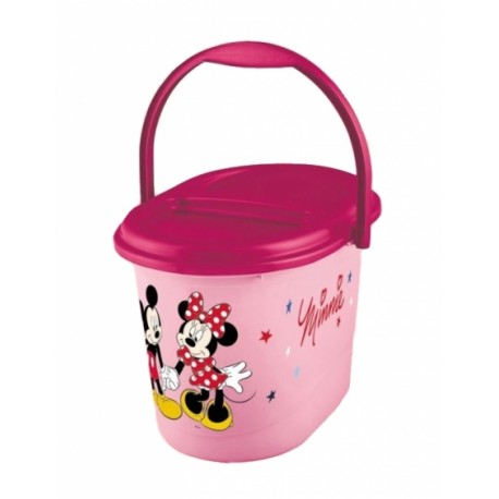 Vedro na plienky Minnie - ružové