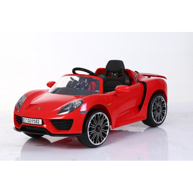 Porsche 918 s 2.4G DO, EVA kolesami, 12V, licencia