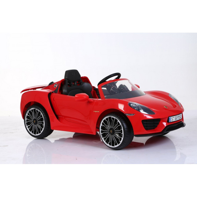 Porsche 918 s 2.4G DO, EVA kolesami, 12V, licencia