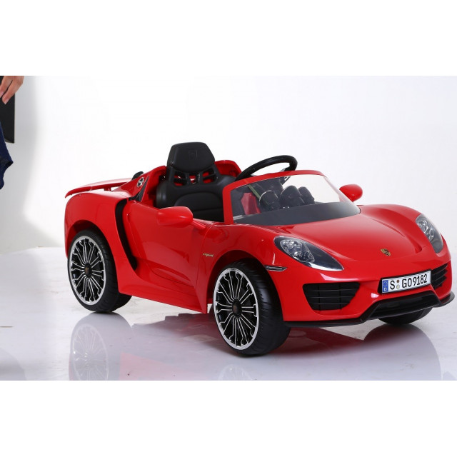 Porsche 918 s 2.4G DO, EVA kolesami, 12V, licencia