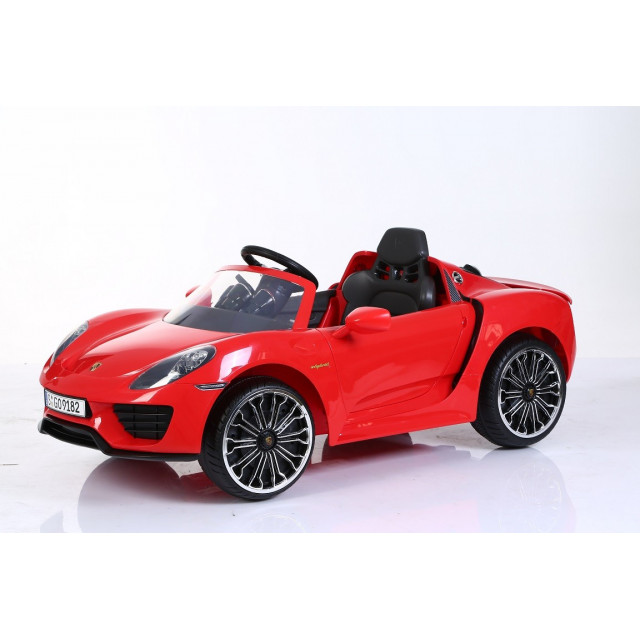 Porsche 918 s 2.4G DO, EVA kolesami, 12V, licencia