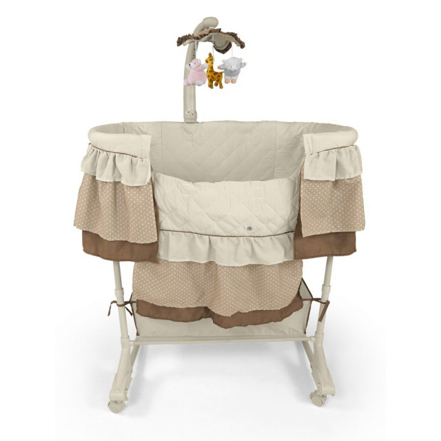 Multifunkčná kolíska Milly Mally - biela/modrá