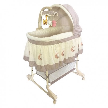 Multifunkčná kolíska Milly Mally - biela/modrá