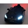 Mercedes - Benz S63 AMG, s 2.4G DO, pérovaním obidvoch náprav, EVA kolesami,12V, jahodovo červený