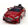 Mercedes - Benz S63 AMG, s 2.4G DO, pérovaním obidvoch náprav, EVA kolesami,12V, jahodovo červený